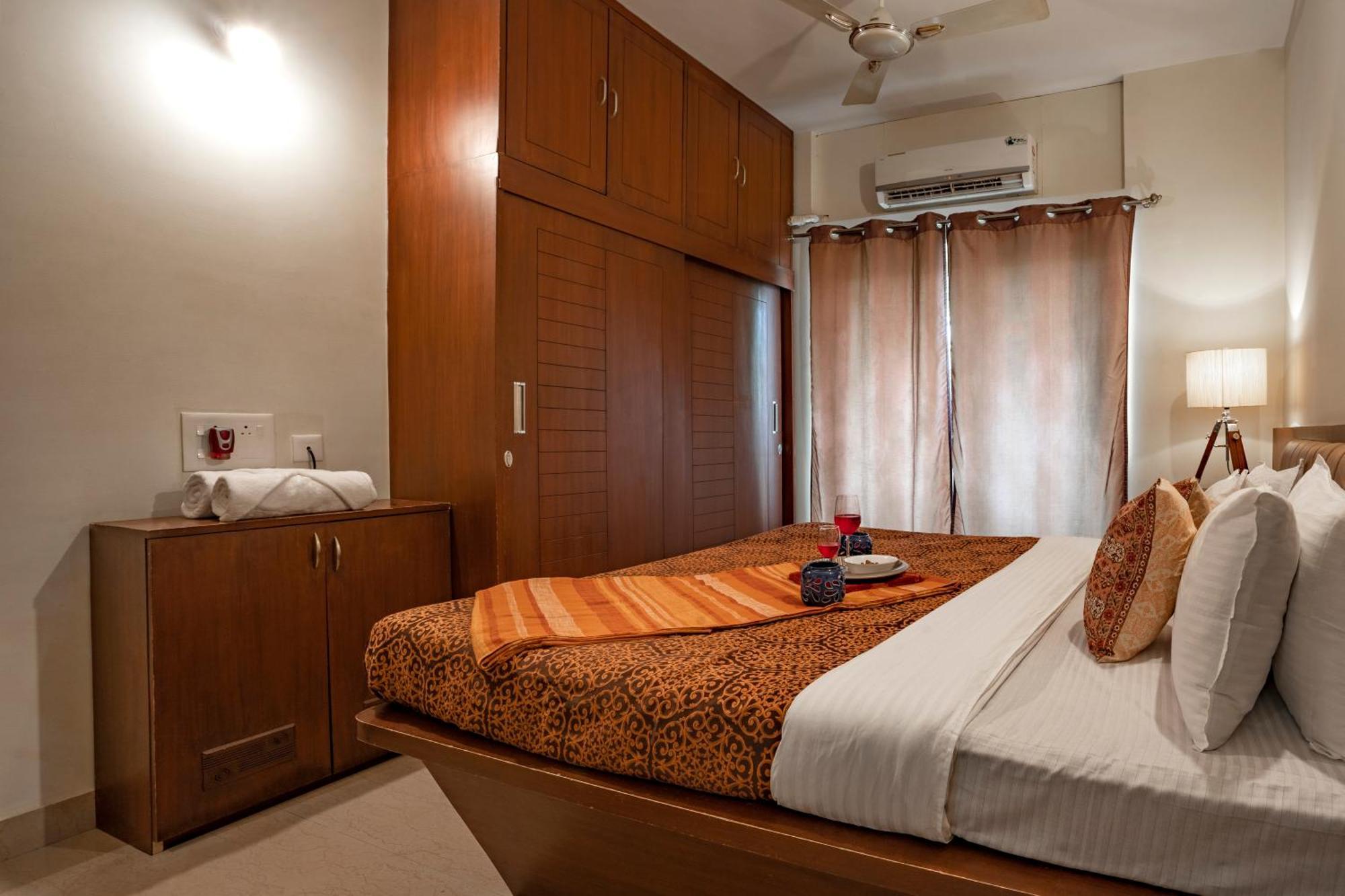 Goa Chillout Apartment - 1Bhk, Baga Ngoại thất bức ảnh