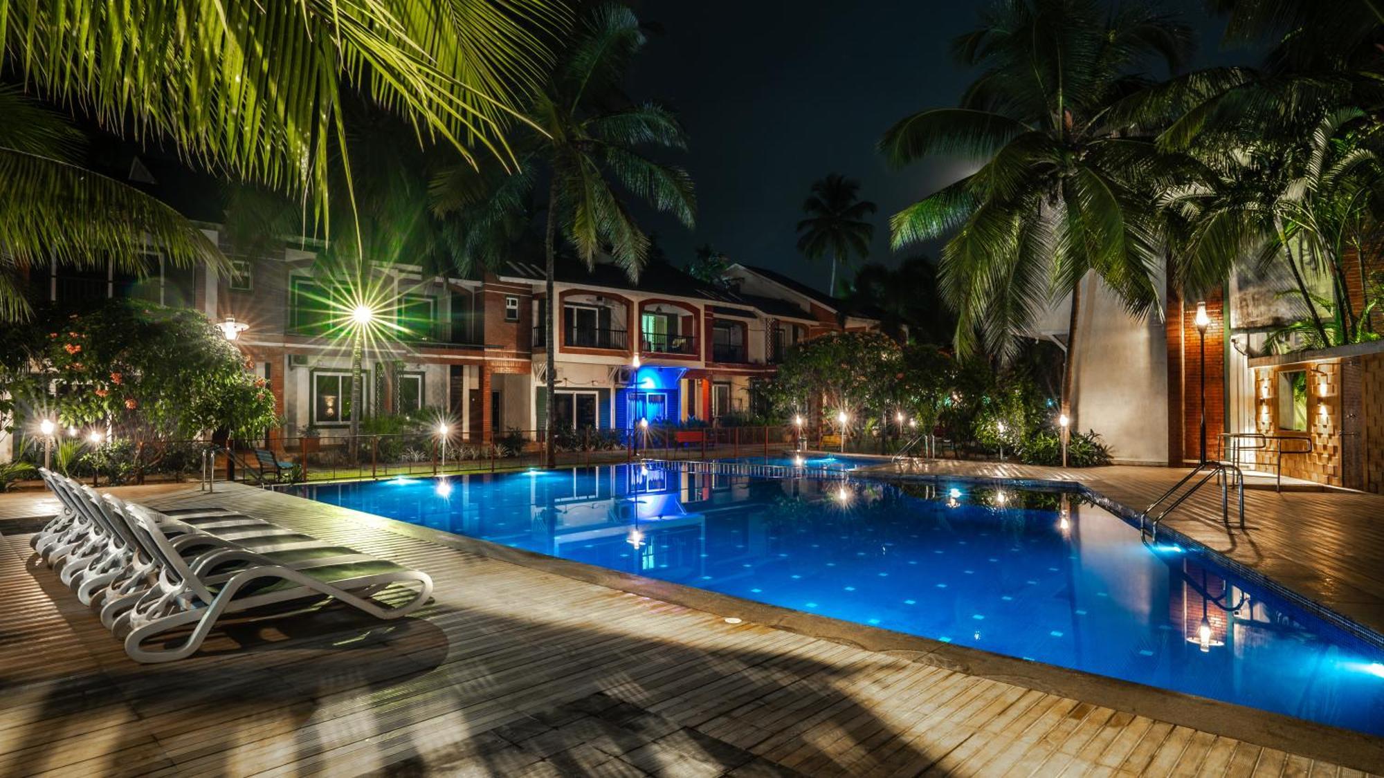 Goa Chillout Apartment - 1Bhk, Baga Ngoại thất bức ảnh