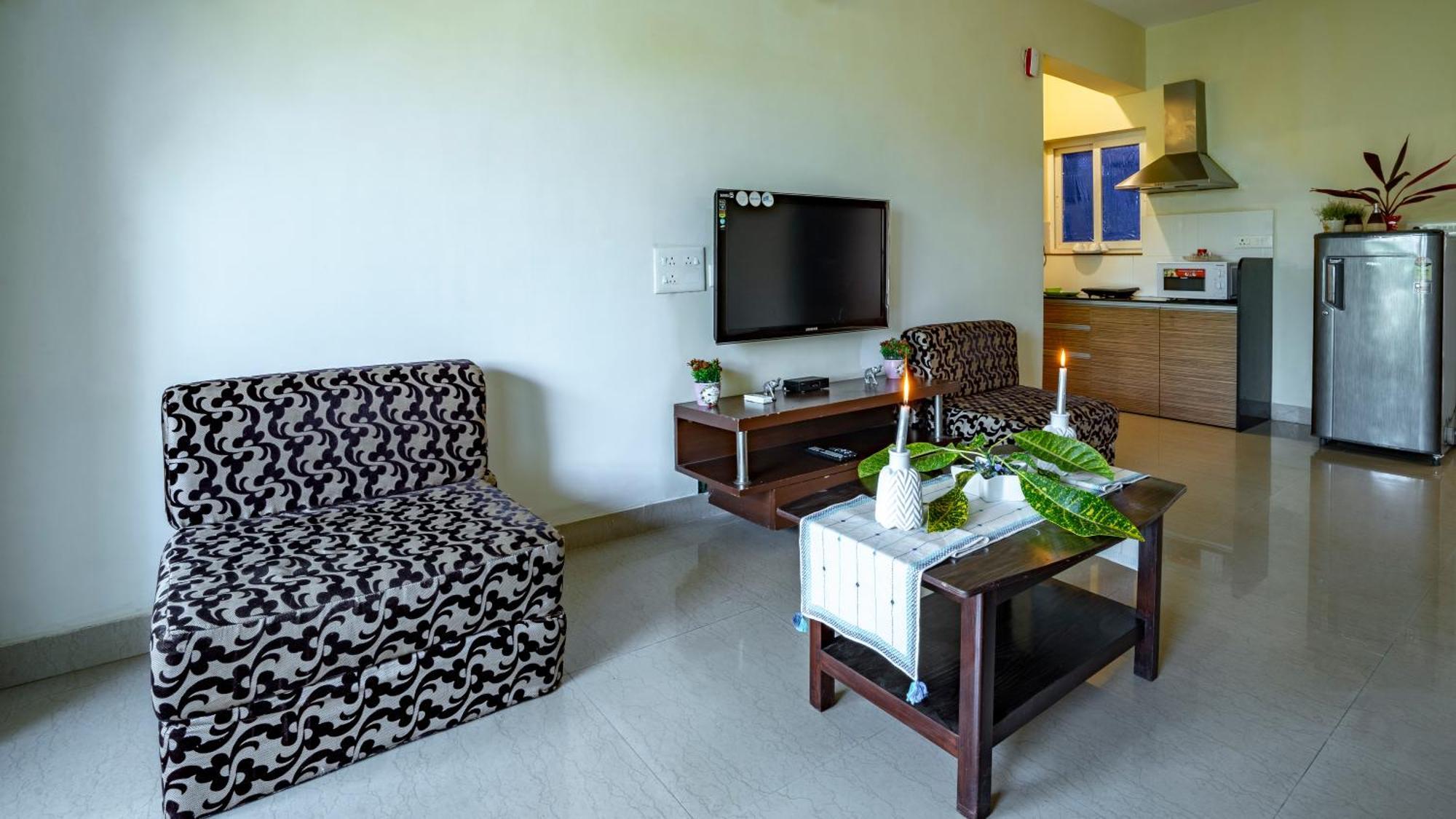 Goa Chillout Apartment - 1Bhk, Baga Ngoại thất bức ảnh